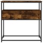 vidaXL Konsolentisch Räuchereiche 75x40x75 cm Holzwerkstoff vidaXL Konsolentisch Räuchereiche 75x40x75 cm Holzwerkstoff