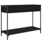 vidaXL Konsolentisch Schwarz 100x34,5x75 cm Holzwerkstoff vidaXL Konsolentisch Schwarz 100x34,5x75 cm Holzwerkstoff