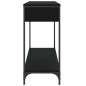 vidaXL Konsolentisch Schwarz 100x34,5x75 cm Holzwerkstoff vidaXL Konsolentisch Schwarz 100x34,5x75 cm Holzwerkstoff
