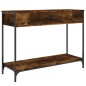vidaXL Konsolentisch Räuchereiche 100x34,5x75 cm Holzwerkstoff vidaXL Konsolentisch Räuchereiche 100x34,5x75 cm Holzwerkstoff