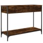 vidaXL Konsolentisch Räuchereiche 100x34,5x75 cm Holzwerkstoff vidaXL Konsolentisch Räuchereiche 100x34,5x75 cm Holzwerkstoff
