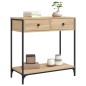 vidaXL Konsolentisch Sonoma-Eiche 75x34,5x75 cm Holzwerkstoff vidaXL Konsolentisch Sonoma-Eiche 75x34,5x75 cm Holzwerkstoff