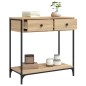 vidaXL Konsolentisch Sonoma-Eiche 75x34,5x75 cm Holzwerkstoff vidaXL Konsolentisch Sonoma-Eiche 75x34,5x75 cm Holzwerkstoff