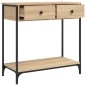 vidaXL Konsolentisch Sonoma-Eiche 75x34,5x75 cm Holzwerkstoff vidaXL Konsolentisch Sonoma-Eiche 75x34,5x75 cm Holzwerkstoff
