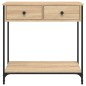 vidaXL Konsolentisch Sonoma-Eiche 75x34,5x75 cm Holzwerkstoff vidaXL Konsolentisch Sonoma-Eiche 75x34,5x75 cm Holzwerkstoff