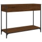 vidaXL Konsolentisch Braun Eichen-Optik 100x34,5x75 cm Holzwerkstoff vidaXL Konsolentisch Braun Eichen-Optik 100x34,5x75 cm Holzwerkstoff