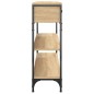 vidaXL Konsolentisch Sonoma-Eiche 100x25x75 cm Holzwerkstoff vidaXL Konsolentisch Sonoma-Eiche 100x25x75 cm Holzwerkstoff