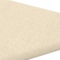 vidaXL Wandpaneele 12 Stk. Creme 30x30 cm Stoff 0,54 m² vidaXL Wandpaneele 12 Stk. Creme 30x30 cm Stoff 0,54 m²
