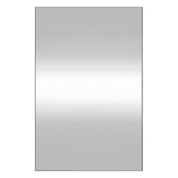 vidaXL Wandspiegel 50x80 cm Glas Rechteckig