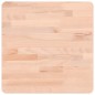 vidaXL Tischplatte 40x40x2,5 cm Quadratisch Massivholz Buche vidaXL Tischplatte 40x40x2,5 cm Quadratisch Massivholz Buche
