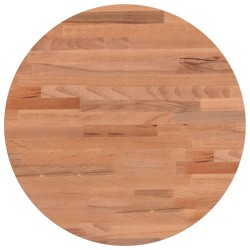 vidaXL Tischplatte Ø40x1,5 cm Rund Massivholz Buche