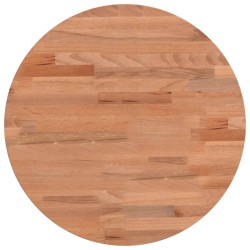 vidaXL Tischplatte Ø40x2,5 cm Rund Massivholz Buche