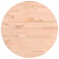 vidaXL Tischplatte Ø40x2,5 cm Rund Massivholz Buche vidaXL Tischplatte Ø40x2,5 cm Rund Massivholz Buche