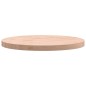 vidaXL Tischplatte Ø40x2,5 cm Rund Massivholz Buche vidaXL Tischplatte Ø40x2,5 cm Rund Massivholz Buche