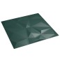 vidaXL Wandpaneele 24 Stk. Grün 50x50 cm EPS 6 m² Diamant vidaXL Wandpaneele 24 Stk. Grün 50x50 cm EPS 6 m² Diamant