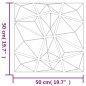 vidaXL Wandpaneele 24 Stk. Grün 50x50 cm EPS 6 m² Diamant vidaXL Wandpaneele 24 Stk. Grün 50x50 cm EPS 6 m² Diamant