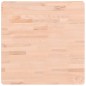 vidaXL Tischplatte 60x60x2,5 cm Quadratisch Massivholz Buche vidaXL Tischplatte 60x60x2,5 cm Quadratisch Massivholz Buche