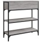 vidaXL Konsolentisch Grau Sonoma 72,5x25x75 cm Holzwerkstoff vidaXL Konsolentisch Grau Sonoma 72,5x25x75 cm Holzwerkstoff