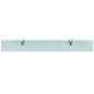 Schwebende Regale 2 Stk. Glas 80x10 cm 8 mm Schwebende Regale 2 Stk. Glas 80x10 cm 8 mm