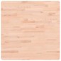 vidaXL Tischplatte 70x70x4 cm Quadratisch Massivholz Buche vidaXL Tischplatte 70x70x4 cm Quadratisch Massivholz Buche