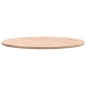 vidaXL Tischplatte Ø60x1,5 cm Rund Massivholz Buche vidaXL Tischplatte Ø60x1,5 cm Rund Massivholz Buche