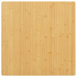 vidaXL Tischplatte 70x70x4 cm Bambus