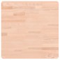 vidaXL Tischplatte 50x50x4 cm Quadratisch Massivholz Buche vidaXL Tischplatte 50x50x4 cm Quadratisch Massivholz Buche
