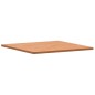 vidaXL Tischplatte 90x90x2,5 cm Quadratisch Massivholz Buche