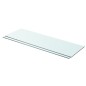 Regalböden 2 Stk. Glas Transparent 80 x 25 cm Regalböden 2 Stk. Glas Transparent 80 x 25 cm