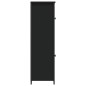 vidaXL Highboard Schwarz 62x32x106,5 cm Holzwerkstoff vidaXL Highboard Schwarz 62x32x106,5 cm Holzwerkstoff