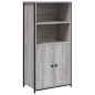 vidaXL Highboard Grau Sonoma 62x36x121,5 cm Holzwerkstoff vidaXL Highboard Grau Sonoma 62x36x121,5 cm Holzwerkstoff