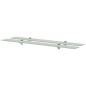 Schwebende Regale 2 Stk. Glas 90x10 cm 8 mm Schwebende Regale 2 Stk. Glas 90x10 cm 8 mm