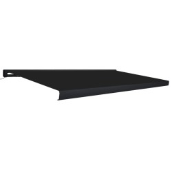 vidaXL Kassettenmarkise mit Motor 500x300 cm Anthrazit