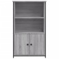 vidaXL Highboard Grau Sonoma 62x32x103,5 cm Holzwerkstoff vidaXL Highboard Grau Sonoma 62x32x103,5 cm Holzwerkstoff