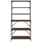 vidaXL Bäckerregal 6 Fächer Braun Eichen-Optik 90x40x180 cm vidaXL Bäckerregal 6 Fächer Braun Eichen-Optik 90x40x180 cm