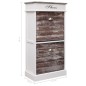 vidaXL Schuhschrank Braun 50 x 28 x 98 cm Paulownia Holz vidaXL Schuhschrank Braun 50 x 28 x 98 cm Paulownia Holz