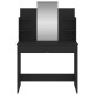 vidaXL Schminktisch mit Spiegel Schwarz 96x39x142 cm vidaXL Schminktisch mit Spiegel Schwarz 96x39x142 cm
