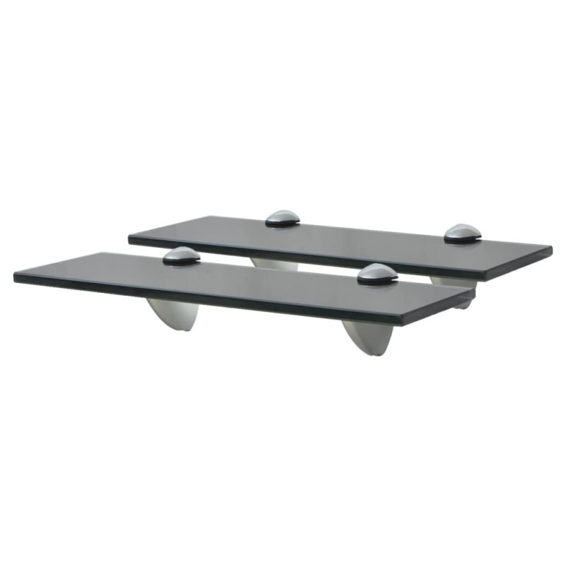 vidaXL Schweberegale 2 Stk. Glas 30x20 cm 8 mm vidaXL Schweberegale 2 Stk. Glas 30x20 cm 8 mm