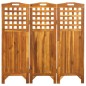 vidaXL 3-teiliger Raumteiler 121x2x120 cm Akazie Massivholz vidaXL 3-teiliger Raumteiler 121x2x120 cm Akazie Massivholz