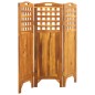 vidaXL 3-teiliger Raumteiler 121x2x120 cm Akazie Massivholz vidaXL 3-teiliger Raumteiler 121x2x120 cm Akazie Massivholz