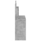 vidaXL Schminktisch mit Spiegel Betongrau 96x39x142 cm vidaXL Schminktisch mit Spiegel Betongrau 96x39x142 cm