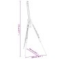 vidaXL Staffelei 100x104x172 cm Massivholz Buche vidaXL Staffelei 100x104x172 cm Massivholz Buche