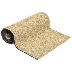 vidaXL Steinfolie Natur-Sand 1000x60 cm  