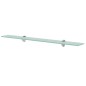 Schwebende Regale 2 Stk. Glas 80x20 cm 8 mm Schwebende Regale 2 Stk. Glas 80x20 cm 8 mm