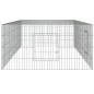 vidaXL Kaninchenkäfig 2 Paneele 220x110x55 cm Verzinktes Eisen vidaXL Kaninchenkäfig 2 Paneele 220x110x55 cm Verzinktes Eisen