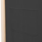 vidaXL 5-teiliger Raumteiler Grau 200 x 170 x 4 cm Stoff vidaXL 5-teiliger Raumteiler Grau 200 x 170 x 4 cm Stoff