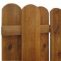 vidaXL Bohlenzaun-Element Kiefernholz 180×180 cm vidaXL Bohlenzaun-Element Kiefernholz 180×180 cm