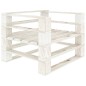 5-tlg. Garten-Lounge-Set Paletten mit Kissen in Anthrazit Holz 5-tlg. Garten-Lounge-Set Paletten mit Kissen in Anthrazit Holz