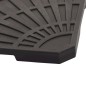 vidaXL Sonnenschirm-Gewichtsplatte Schwarz Fächerförmig 20 kg vidaXL Sonnenschirm-Gewichtsplatte Schwarz Fächerförmig 20 kg