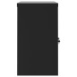 vidaXL Aktenschrank Schwarz 90x40x70 cm Stahl vidaXL Aktenschrank Schwarz 90x40x70 cm Stahl